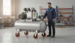 Schwerlastrollen für 400V Kompressoren