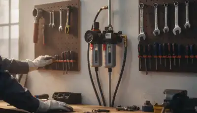 Die KS Tools 1/4" Wartungseinheit: So bleiben Ihre Druckluftwerkzeuge fit und leistungsstark