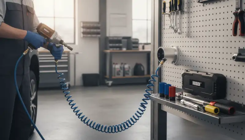 Druckluft Wanddosen: Werkstatt clever optimieren