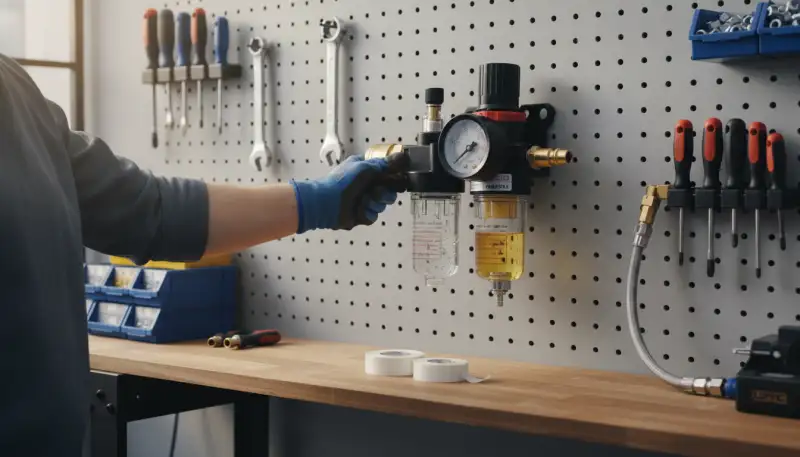 Effektive Wasserabscheider Wartung sichert Druckluftqualität