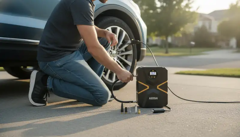 Mini Kompressor fürs Auto: Dein Retter unterwegs