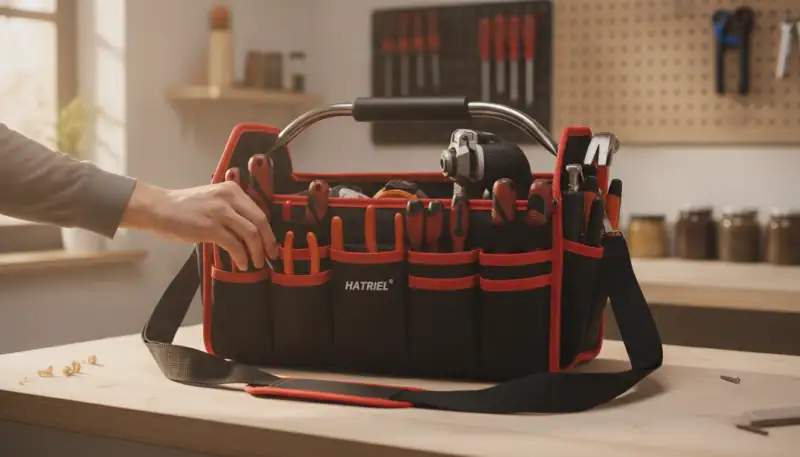 Nie wieder Chaos und Nässe: Diese faltbare, wasserdichte Werkzeugtasche revolutioniert den Arbeitsalltag