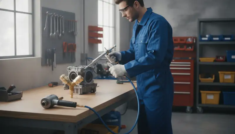 Y-Verteiler: Mehr Power für Druckluft
